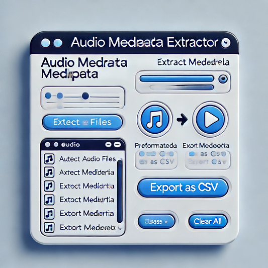 Broadcast Wave / RF64 / RIFF Metadata Extractor V2